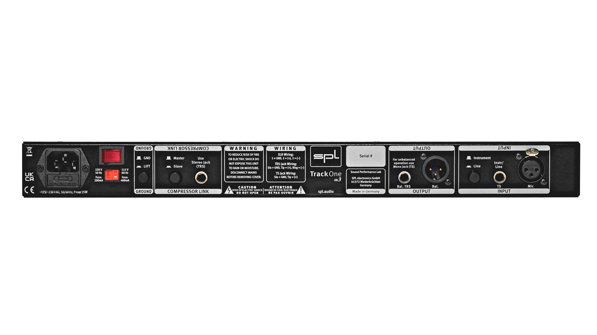 Spl Track One Mk3 - Voorversterker - Variation 2