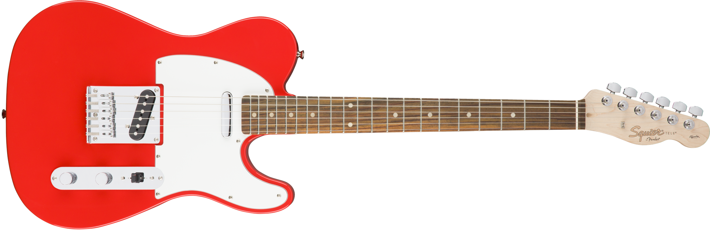 Squier Tele Affinity Series 2019 Lau - Race Red - Televorm elektrische gitaar - Variation 1