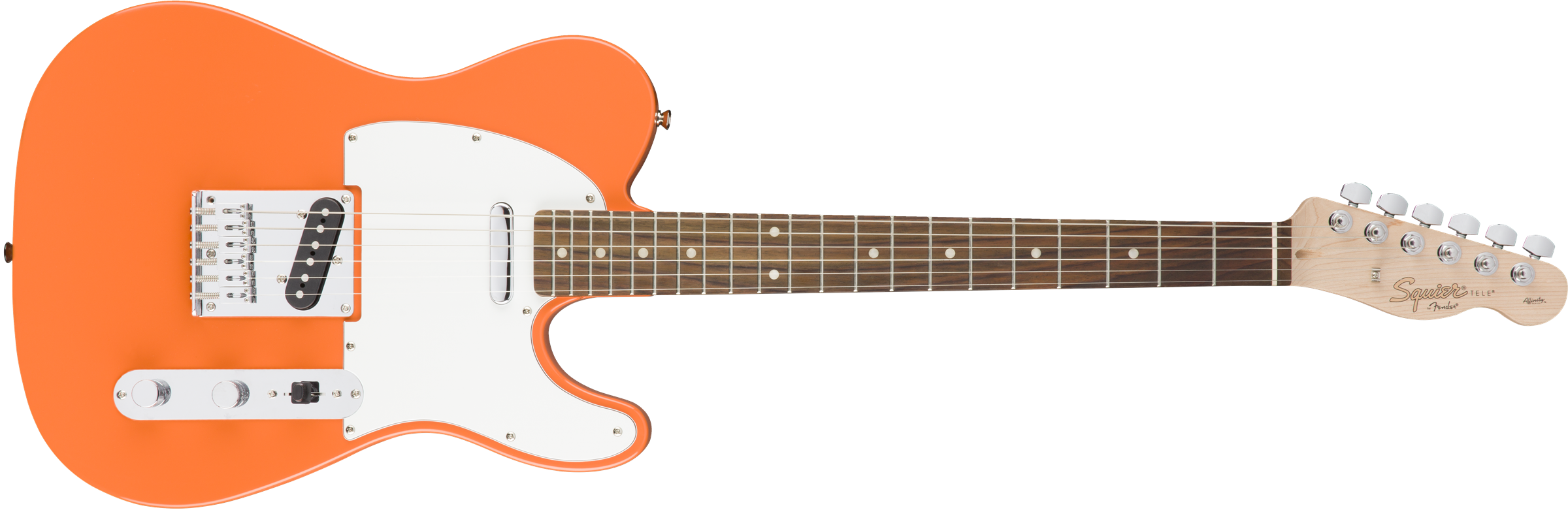 Squier Tele Affinity Series 2019 Lau - Competition Orange - Televorm elektrische gitaar - Variation 1