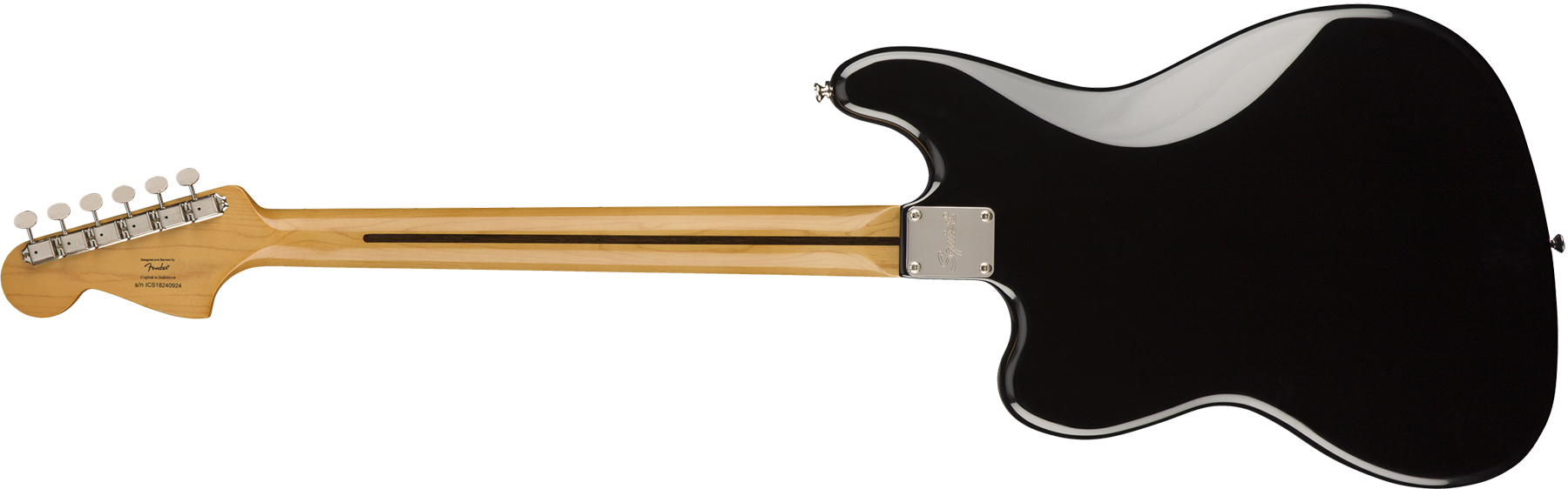 Squier Bass Vi Classic Vibe 2019 Sss Trem Lau - Black - Elektrische gitaar in Str-vorm - Variation 1