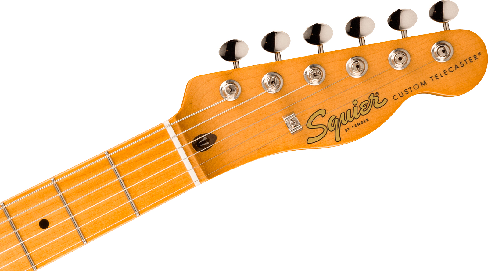 Squier Classic Vibe Tele 60s Custom Fsr Ltd Sh Ht Mn - Black - Televorm elektrische gitaar - Variation 2