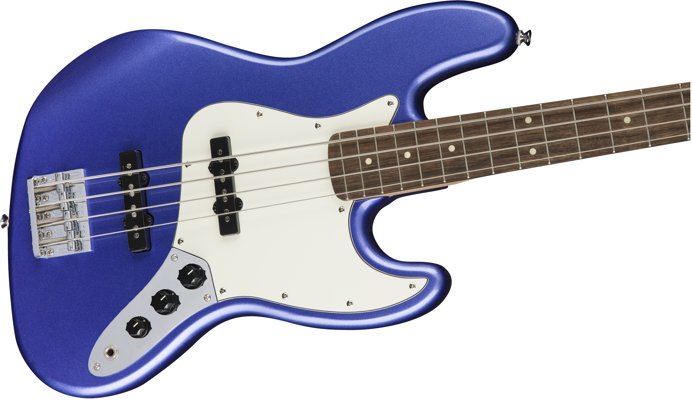 Squier Contemporary Jazz Bass Lau - Ocean Blue Metallic - Solid body elektrische bas - Variation 3