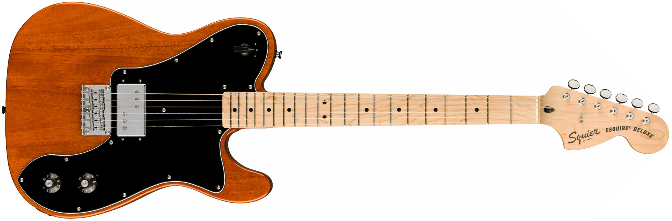 Squier Esquire Deluxe Paranormal 1h Ht Mn - Mocha - Elektrische gitaar in Str-vorm - Main picture