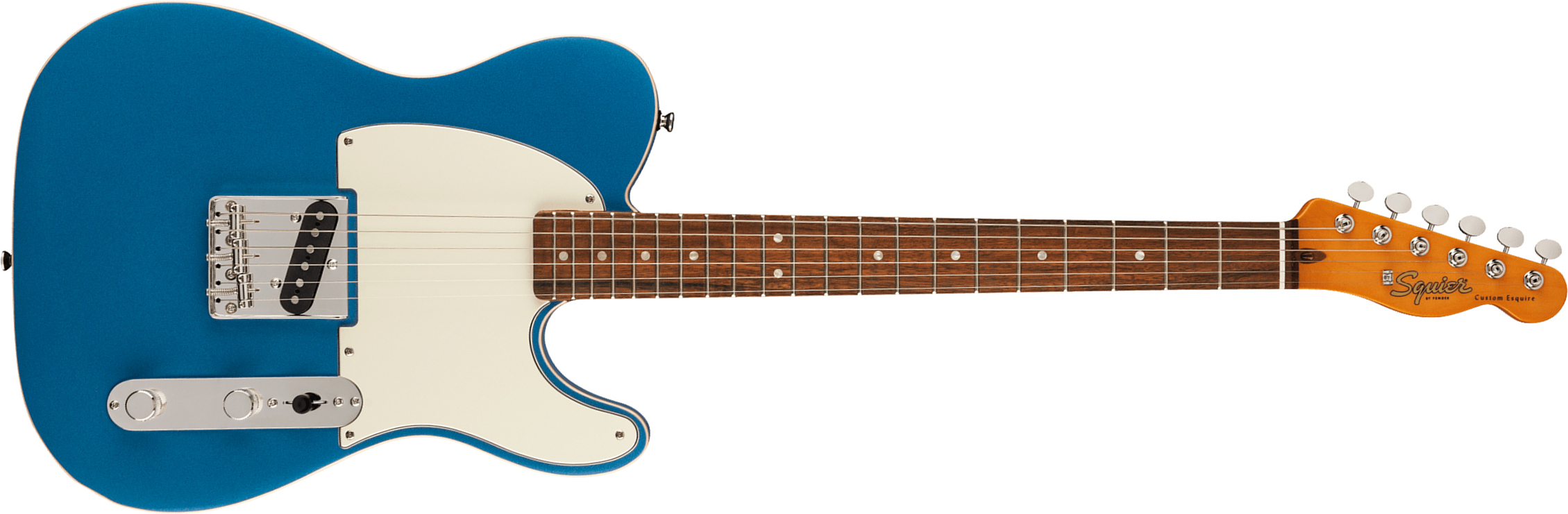 Squier Esquire Tele '60s Custom Classic Vibe Fsr Ltd Lau - Lake Placid Blue - Televorm elektrische gitaar - Main picture
