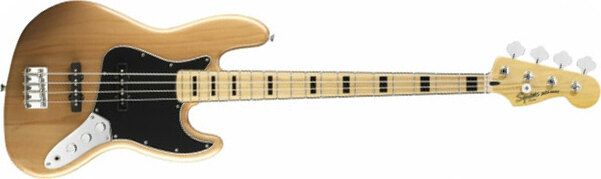 Squier Jazz Bass Vintage Modified 70 2013 Mn Natural - Solid body elektrische bas - Main picture