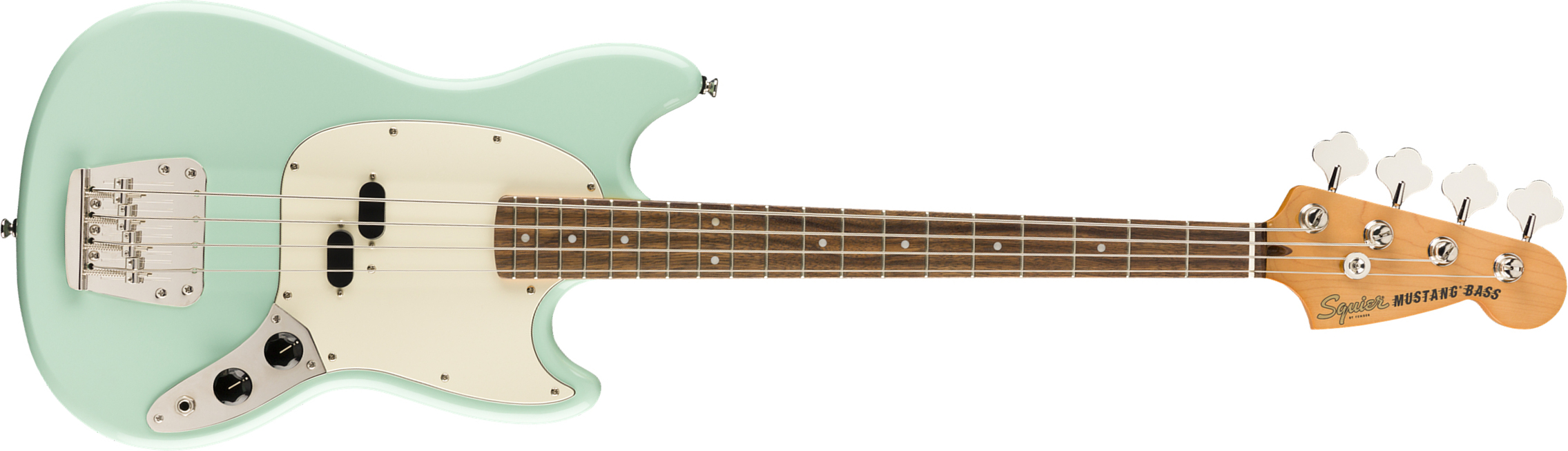 Squier Mustang Bass '60s Classic Vibe Lau 2019 - Seafoam Green - Solid body elektrische bas - Main picture