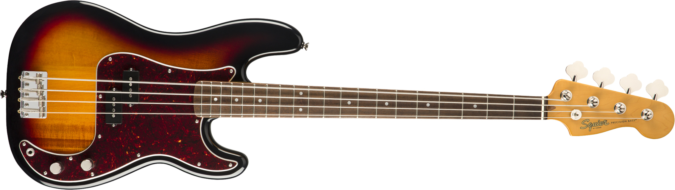 Squier Precision Bass Classic Vibe 60s 2019 Lau - 3-color Sunburst - Solid body elektrische bas - Main picture