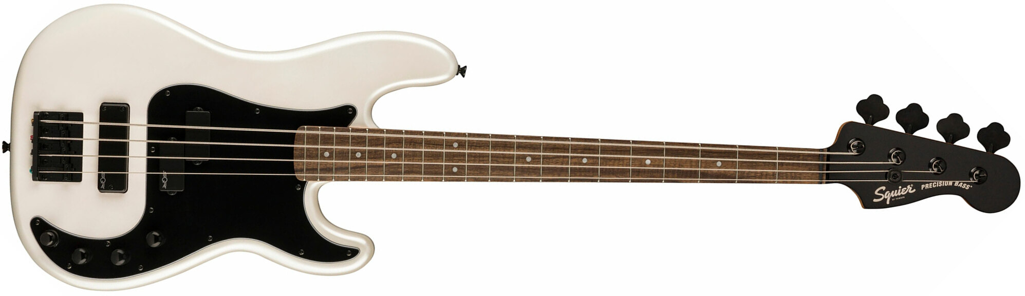 Squier Precision Bass Ph Contemporary Active Lau - Pearl White - Solid body elektrische bas - Main picture