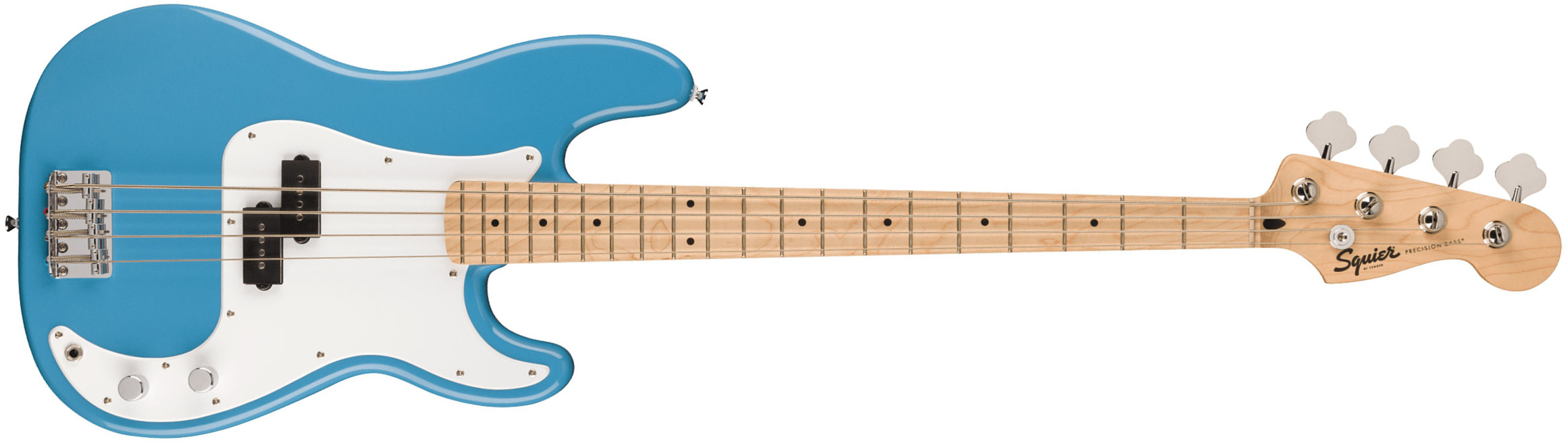 Squier Precision Bass Sonic Mn - California Blue - Solid body elektrische bas - Main picture