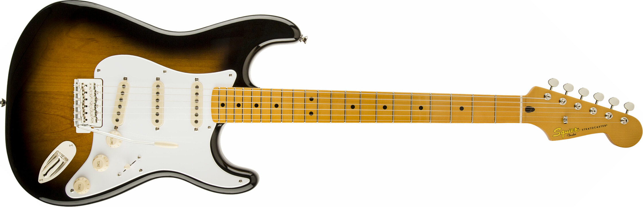 Squier Strat Classic Vibe '50s Mn - 2-color Sunburst - Elektrische gitaar in Str-vorm - Main picture