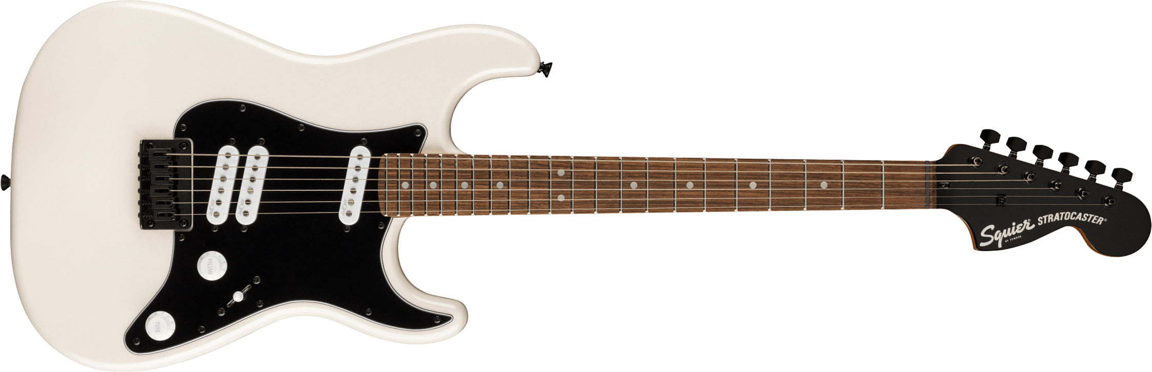 Squier Strat Contemporary Special Ht Sss Lau - Pearl White - Elektrische gitaar in Str-vorm - Main picture