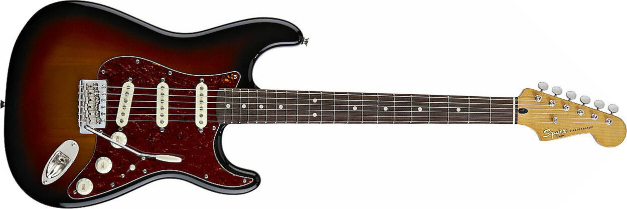 Squier Stratocaster Classic Vibe '60s Rw - 3-color Sunburst - Elektrische gitaar in Str-vorm - Main picture