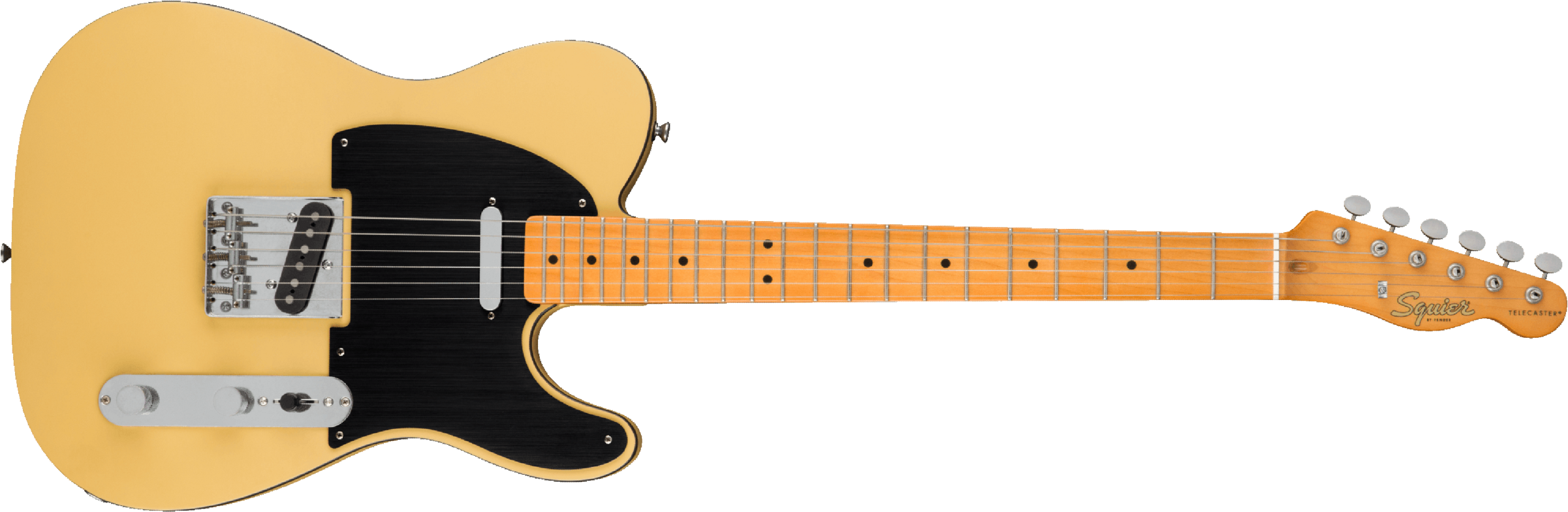 Squier Tele 40th Anniversary Vintage Edition Mn - Satin Vintage Blonde - Televorm elektrische gitaar - Main picture