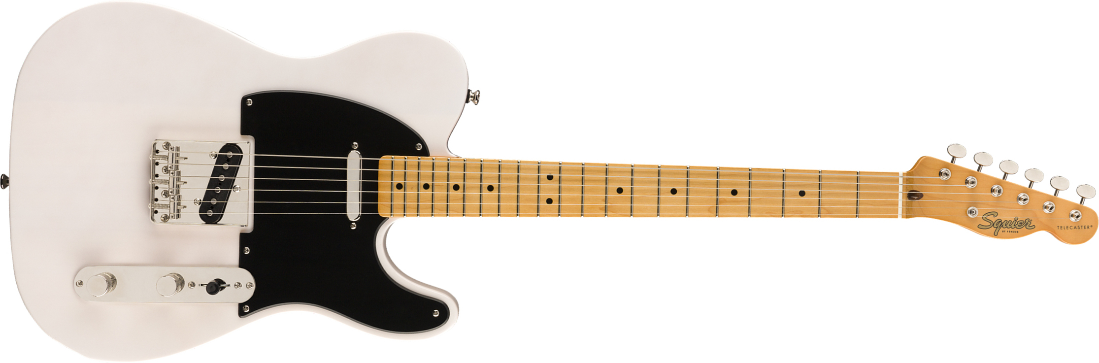 Squier Tele '50s Classic Vibe 2019 Mn 2019 - White Blonde - Televorm elektrische gitaar - Main picture