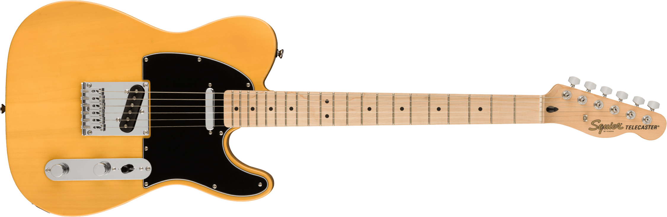 Squier Tele Affinity 2021 2s Mn - Butterscotch Blonde - Televorm elektrische gitaar - Main picture