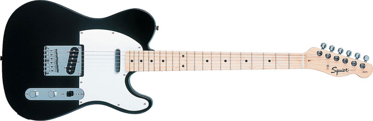 Squier Tele Affinity Series Mn - Black - Televorm elektrische gitaar - Main picture