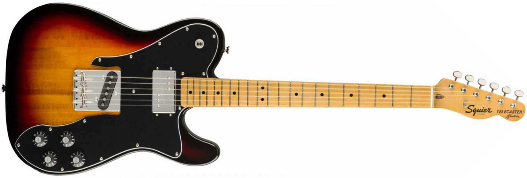 Squier Tele Custom  Classic Vibe 70s 2019 Sh Mn - 3-color Sunburst - Televorm elektrische gitaar - Main picture