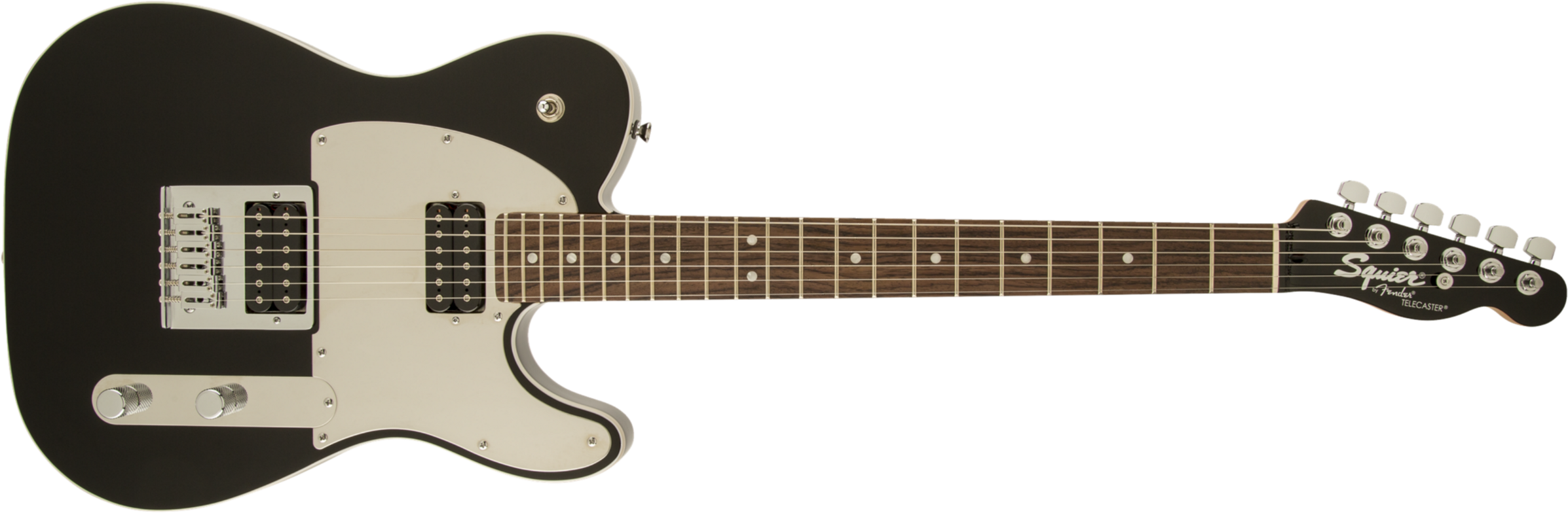 Squier Telecaster J5 (lau) - Black - Televorm elektrische gitaar - Main picture