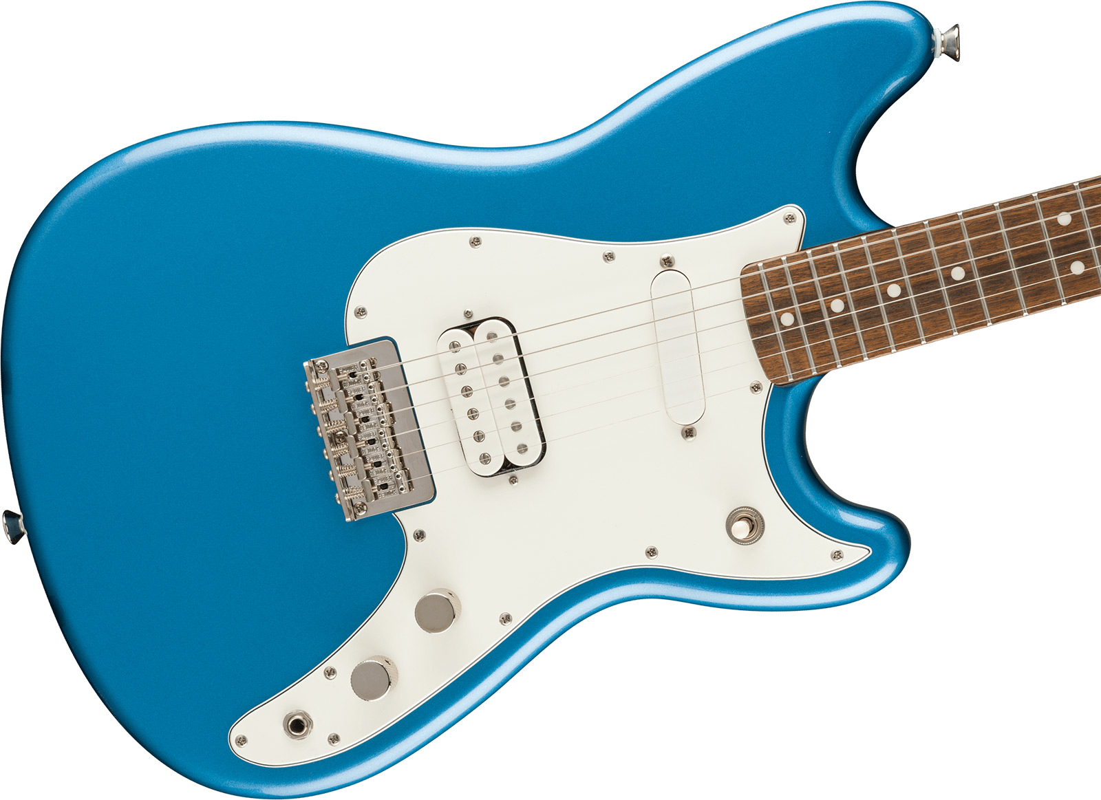 Squier Duo-sonic Hs Classic Vibe Shsc Ht Lau - Lake Placid Blue - Retro-rock elektrische gitaar - Variation 2