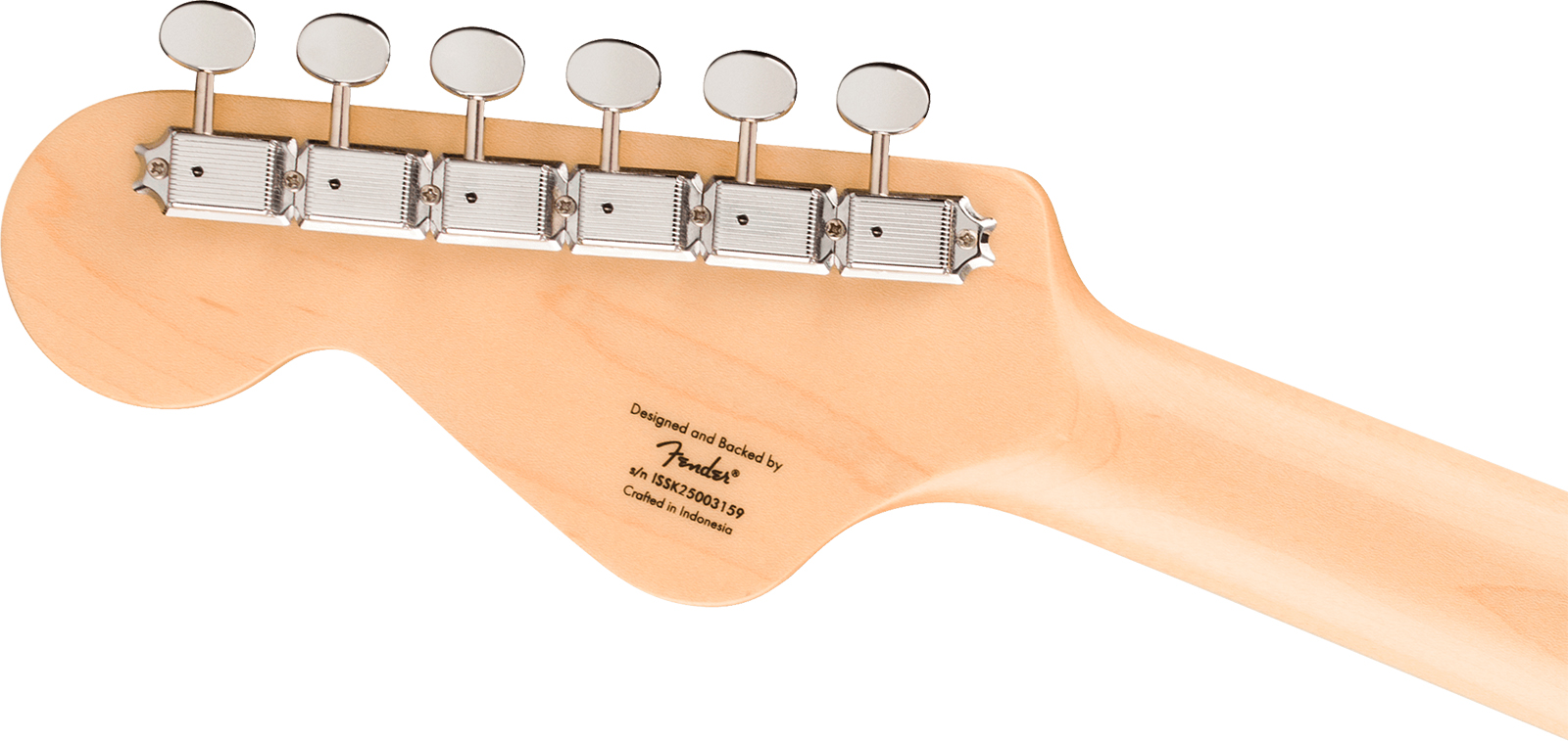 Squier Electric Vi Paranormal Shsc 2s Trem Lau - Daphne Blue - Retro-rock elektrische gitaar - Variation 3