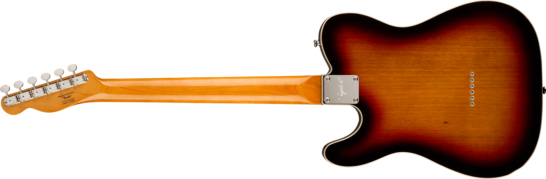 Squier Esquire Tele '60s Custom Classic Vibe Fsr Ltd Lau - 3 Color Sunburst - Televorm elektrische gitaar - Variation 1