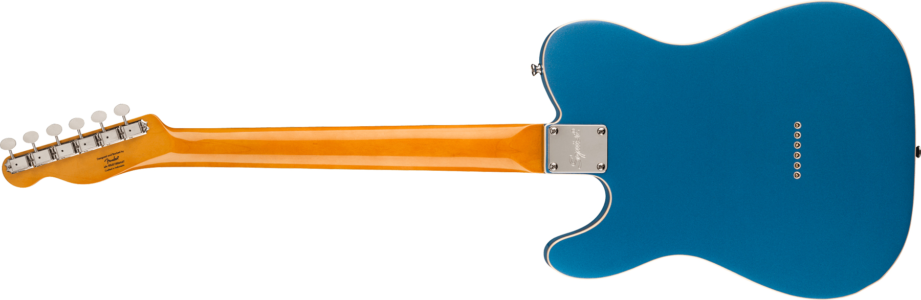 Squier Esquire Tele '60s Custom Classic Vibe Fsr Ltd Lau - Lake Placid Blue - Televorm elektrische gitaar - Variation 1