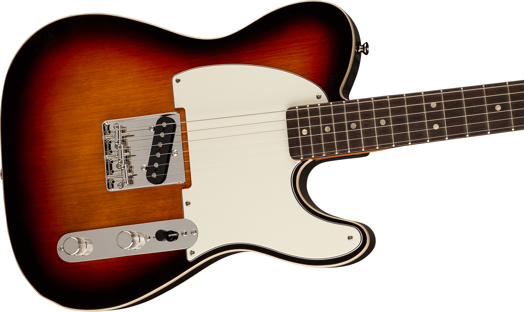 Squier Esquire Tele '60s Custom Classic Vibe Fsr Ltd Lau - 3 Color Sunburst - Televorm elektrische gitaar - Variation 2