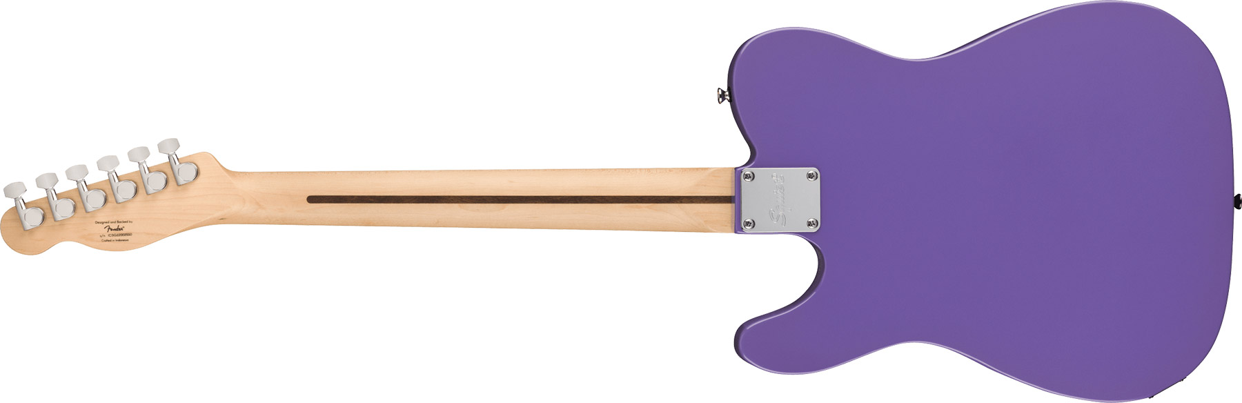 Squier Esquire/tele Sonic H Ht Lau - Ultraviolet - Televorm elektrische gitaar - Variation 1