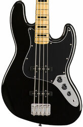 Solid body elektrische bas Squier Classic Vibe '70s Jazz Bass (MN) - Black