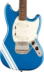 Retro-rock elektrische gitaar Squier FSR Classic Vibe '60s Competition Mustang Ltd (LAU) - Lake placid blue w/ olympic white stripes