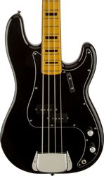 Solid body elektrische bas Squier Classic Vibe P Bass '70s (MN) - Black