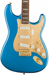 Elektrische gitaar in str-vorm Squier 40th Anniversary Stratocaster Gold Edition - Lake placid blue