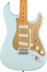 Elektrische gitaar in str-vorm Squier 40th Anniversary Stratocaster Vintage Edition - Satin sonic blue