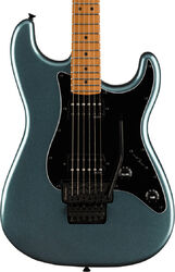 Elektrische gitaar in str-vorm Squier Contemporary Stratocaster HH FR (MN) - Gunmetal metallic