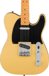 Televorm elektrische gitaar Squier 40th Anniversary Telecaster Vintage Edition - Satin vintage blonde