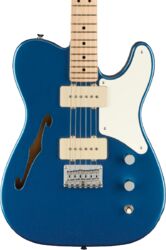 Televorm elektrische gitaar Squier Paranormal Cabronita Telecaster Thinline - Lake placid blue