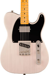 Televorm elektrische gitaar Squier FSR Classic Vibe '50s Telecaster SH Ltd - white blonde