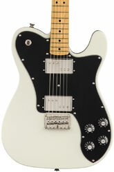 Televorm elektrische gitaar Squier Classic Vibe '70s Telecaster Deluxe (MN) - Olympic white