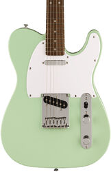 Televorm elektrische gitaar Squier Sonic Telecaster (LAU) - Surf green