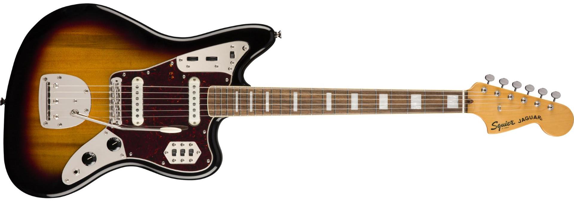 Classic Vibe '70s Jaguar (LAU) - 3-color sunburst