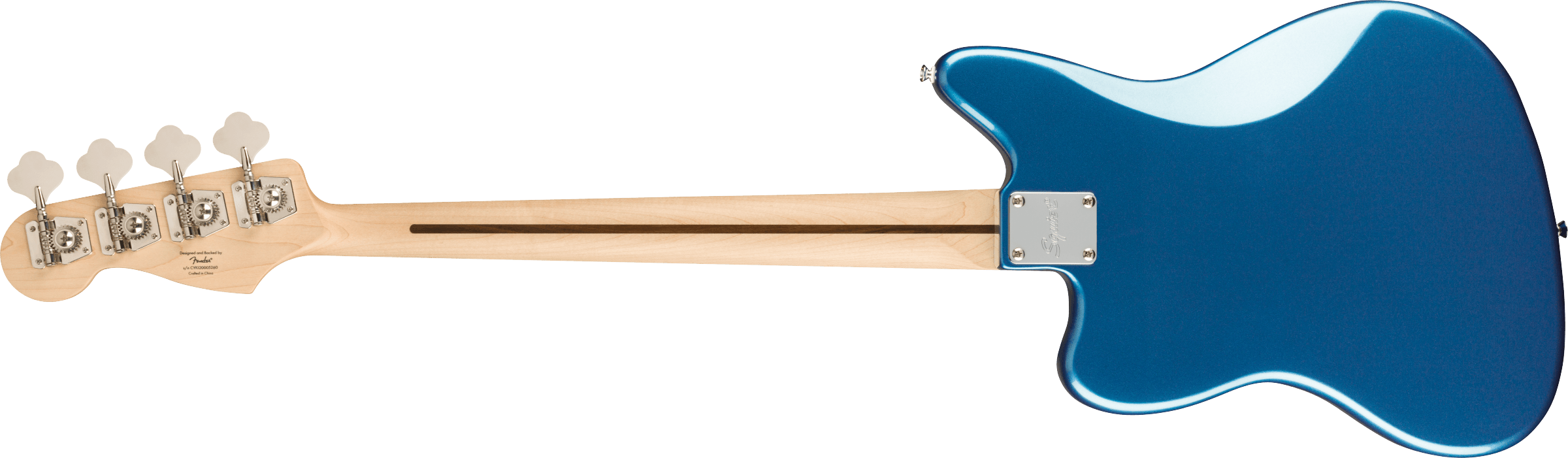Squier Jaguar Bass Affinity 2021 Mn - Lake Placid Blue - Solid body elektrische bas - Variation 1