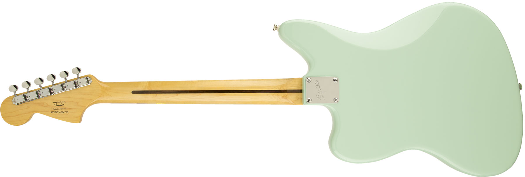 Squier Jaguar Vintage Modified Ss Lau - Surf Green - Elektrische gitaar in Str-vorm - Variation 1