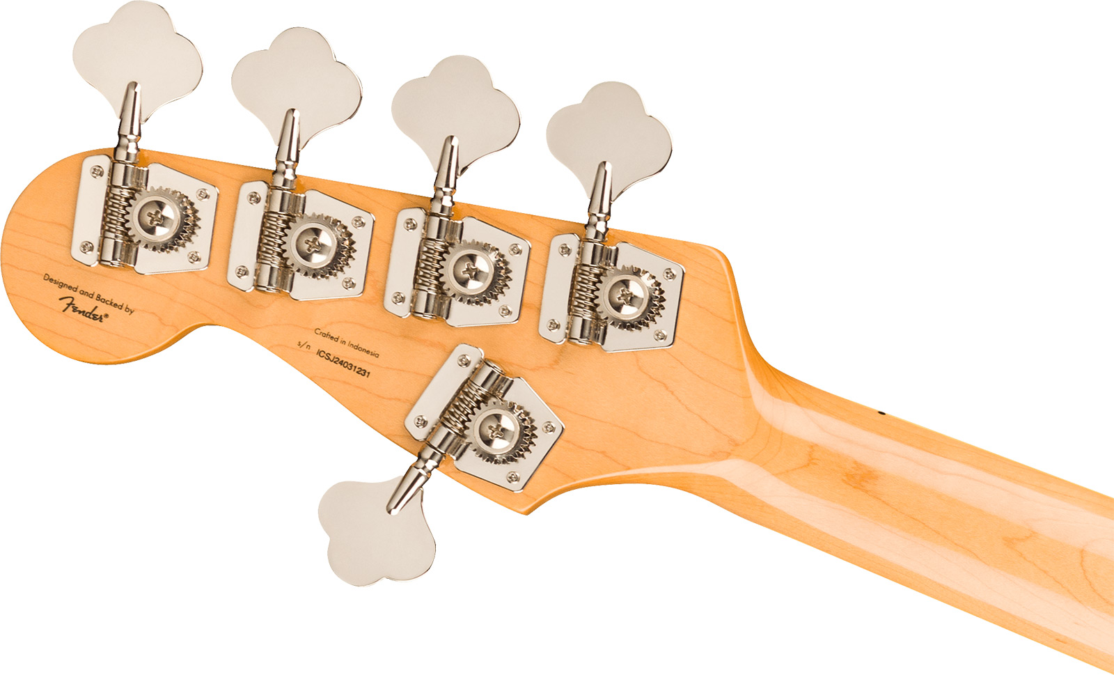 Squier Jazz Bass 70s Active V Classic Vibe 5c Mn - Ocean Turquoise - Solid body elektrische bas - Variation 3