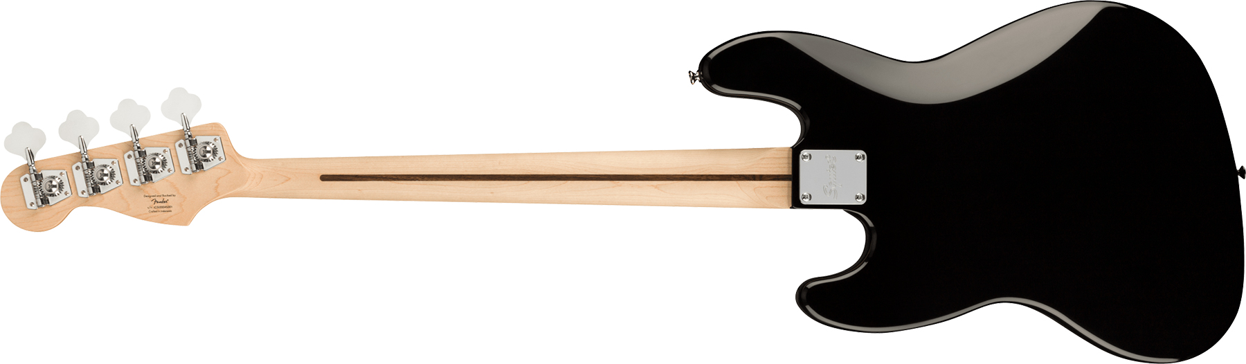 Squier Jazz Bass Affinity 2021 Mn - Black - Solid body elektrische bas - Variation 1