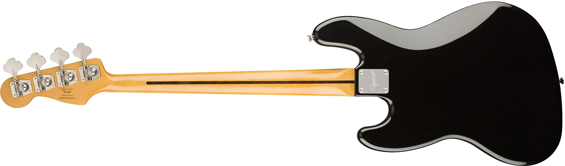 Squier Jazz Bass Classic Vibe 60s 2019 Lau - Black - Solid body elektrische bas - Variation 1