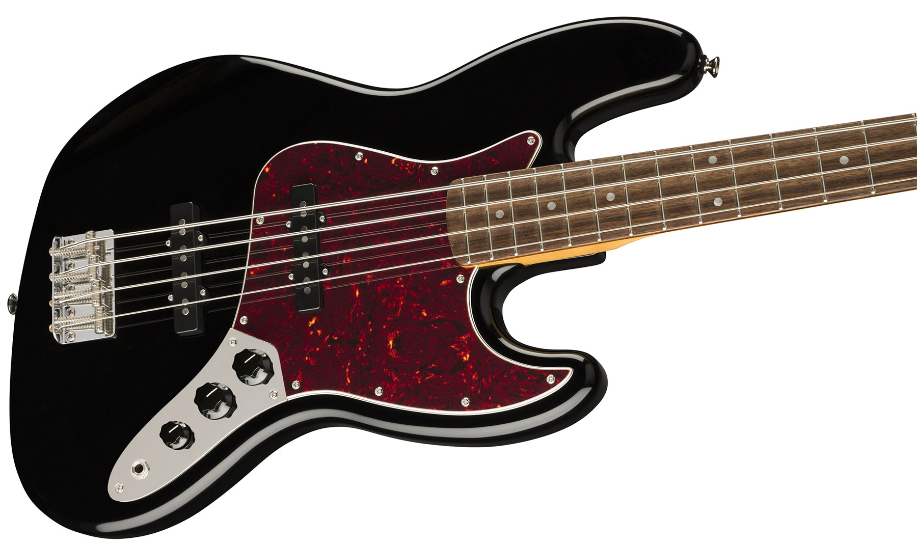 Squier Jazz Bass Classic Vibe 60s 2019 Lau - Black - Solid body elektrische bas - Variation 2