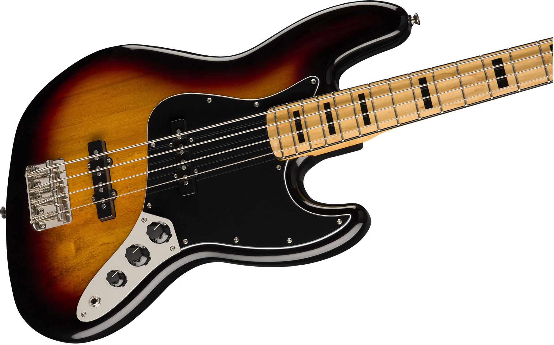 Squier Jazz Bass Classic Vibe 70s 2019 Mn - 3-color Sunburst - Solid body elektrische bas - Variation 2
