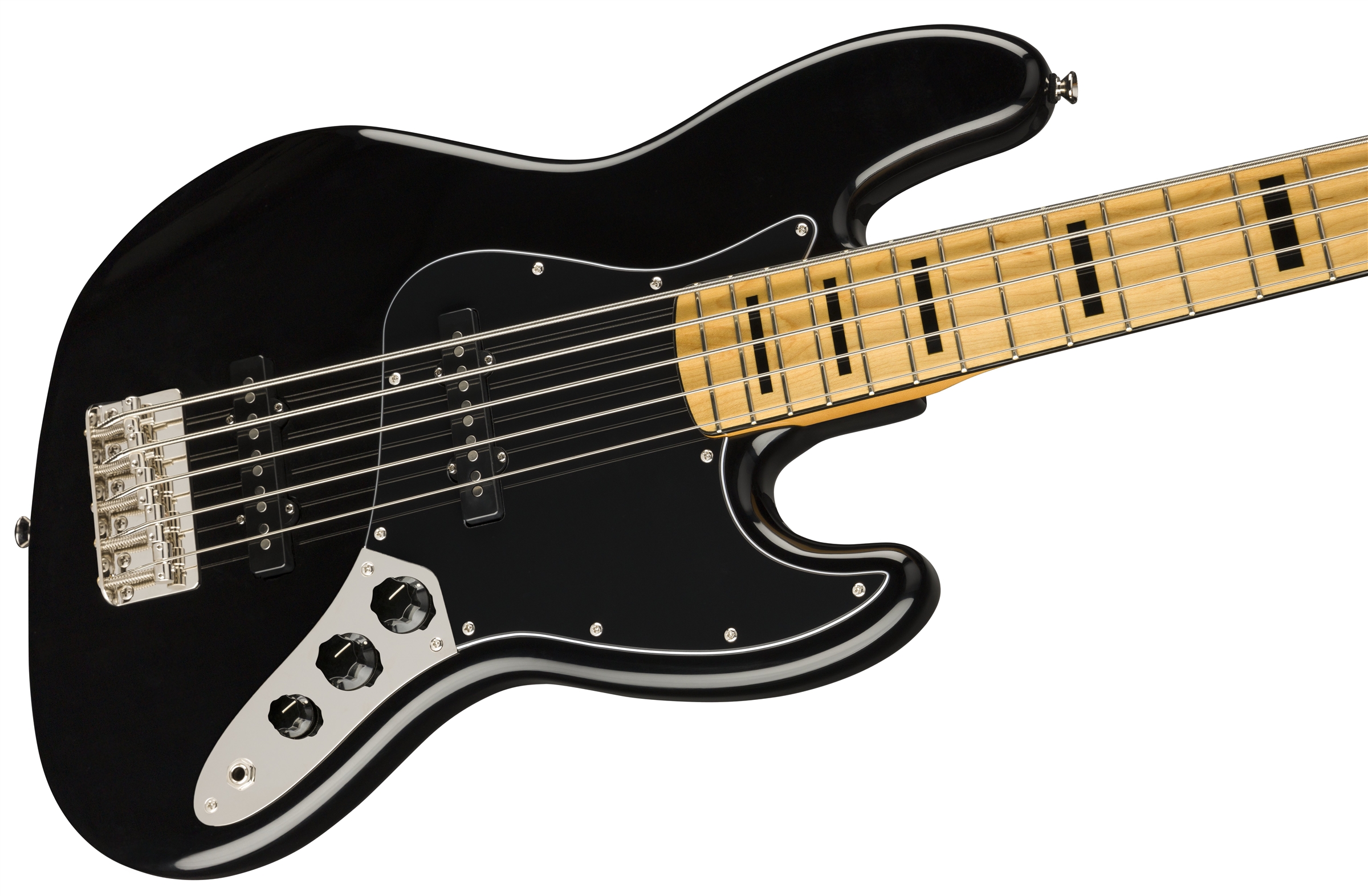 Squier Jazz Bass Classic Vibe 70s V 2019 Mn - Black - Solid body elektrische bas - Variation 2