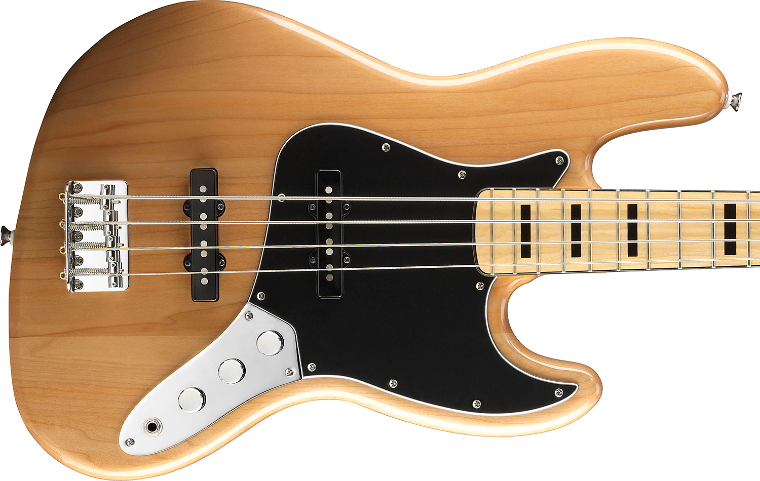 Squier Jazz Bass Vintage Modified 70 2013 Mn Natural - Solid body elektrische bas - Variation 1