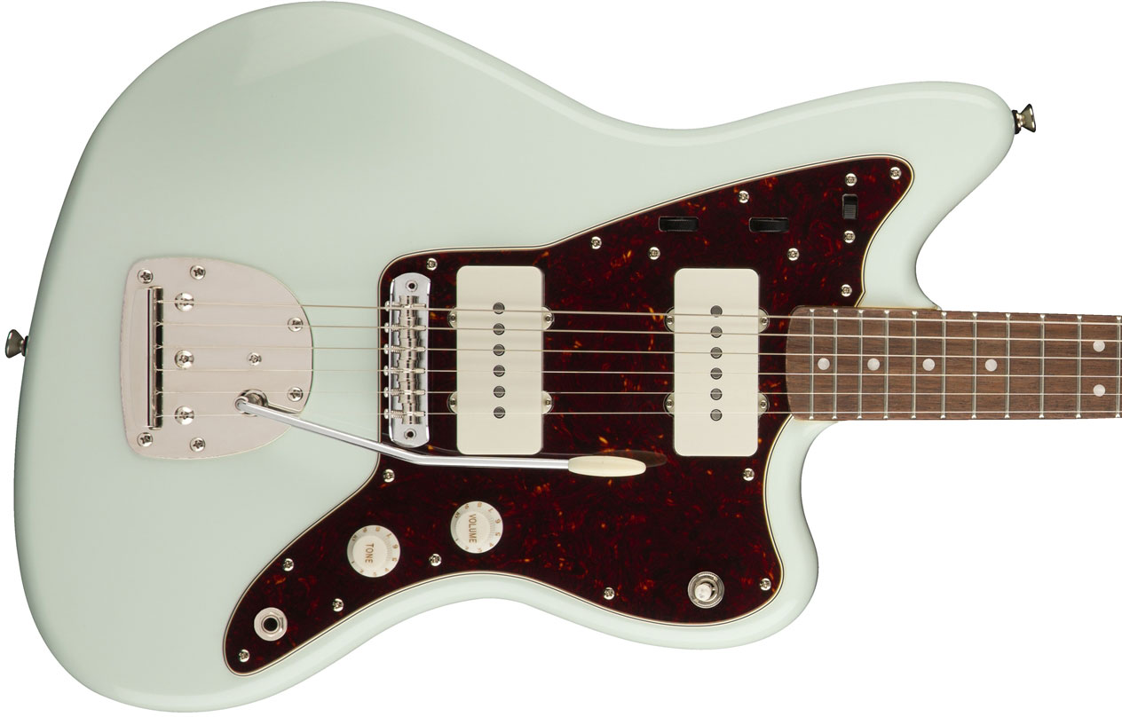 Squier Jazzmaster Classic Vibe 60s 2019 Lau - Sonic Blue - Retro-rock elektrische gitaar - Variation 1